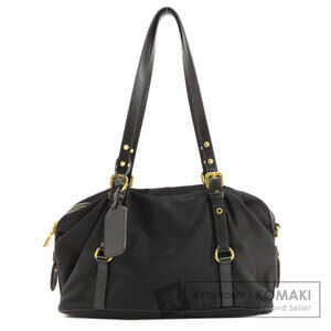 Prada logo tote bag nylon